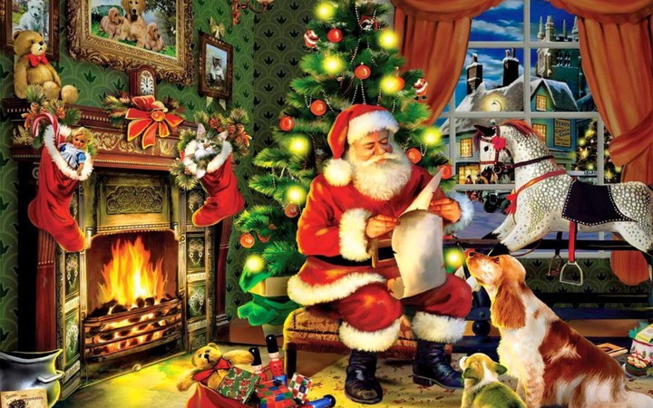 Sänta Cläuse Is Coming To Town