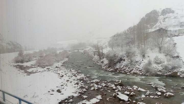Enchanting winter scene