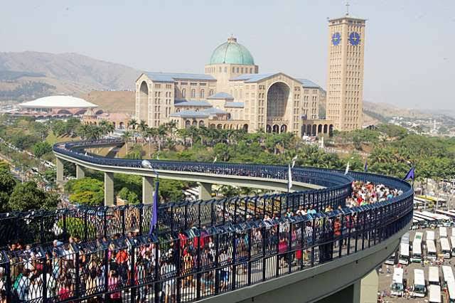 Basilica of Our Lady of Aparecida in Brazil