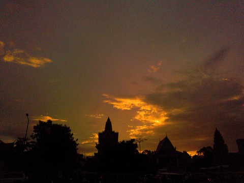 Sunset moment