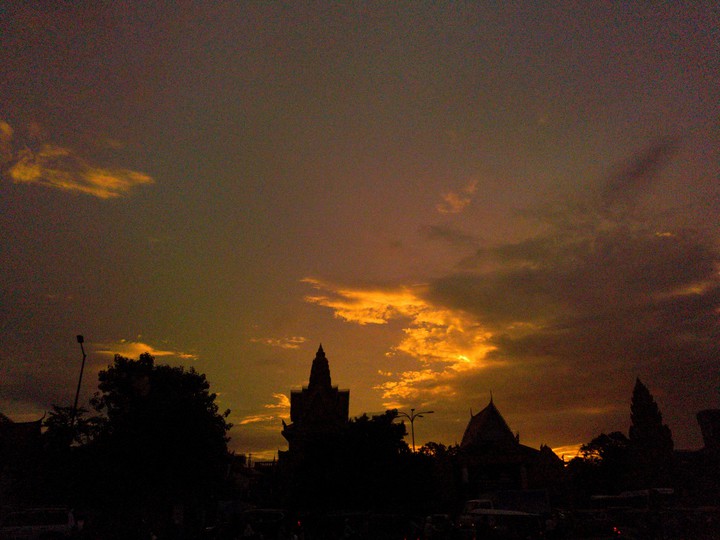 Sunset moment