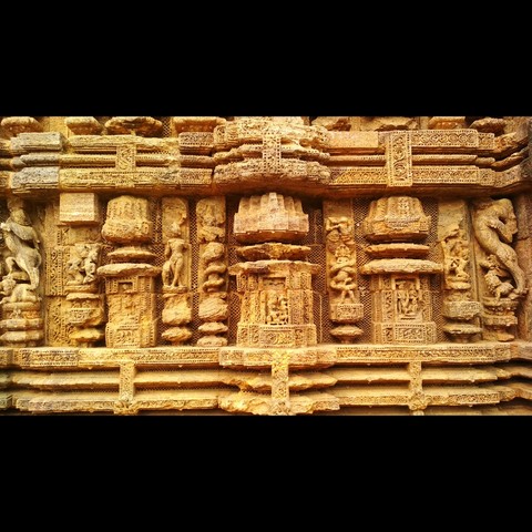 Rock Carving, Konarak