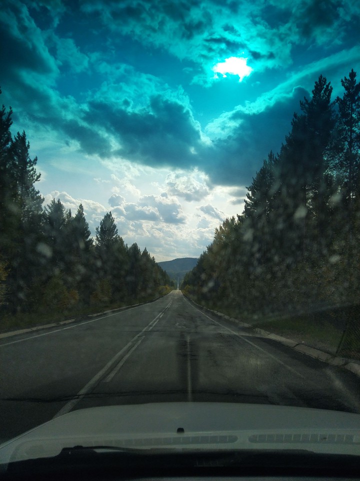 небо