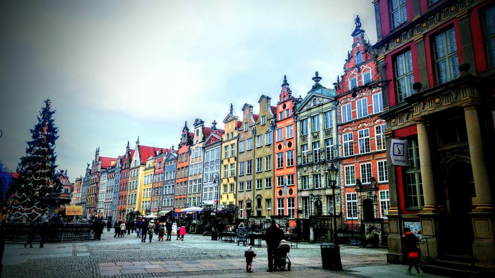 Colourful houses