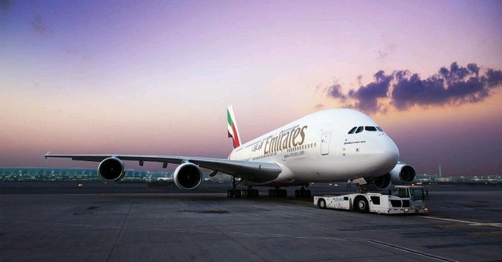 A380 At Gatwick