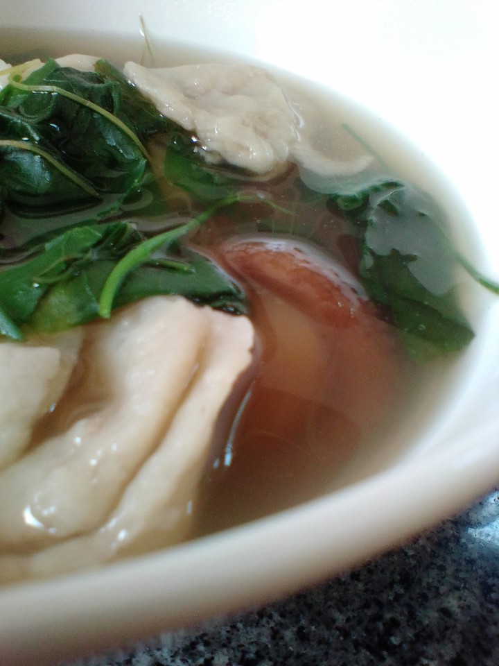 Boiled Fresh Mushroom