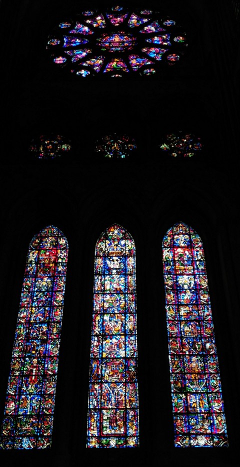 inside a cathedral