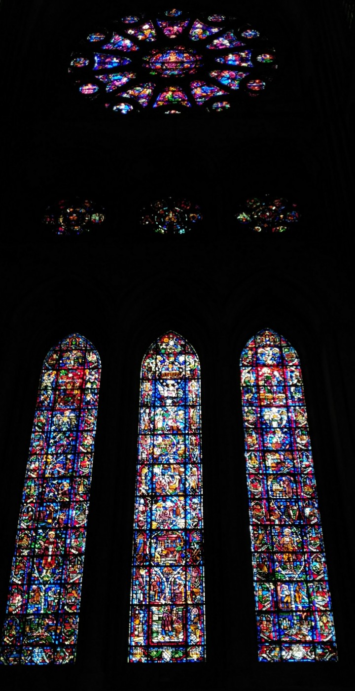 inside a cathedral