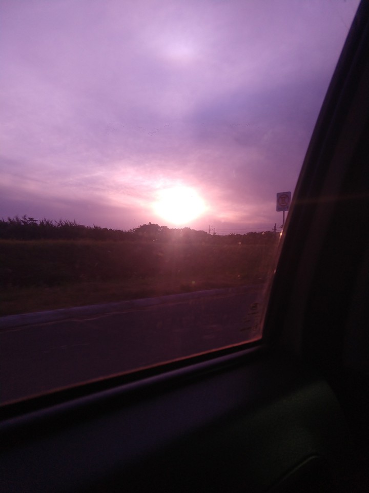 amo o pôr do sol