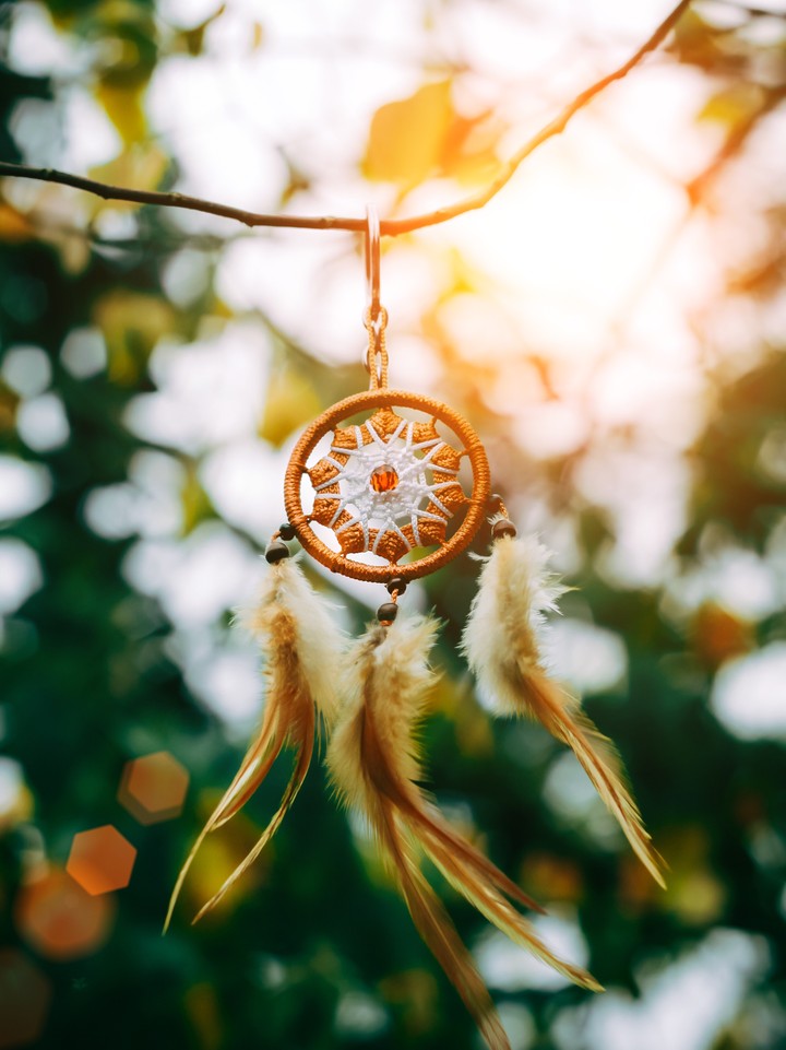 Dreamcatcher Amulet Weave Blur
