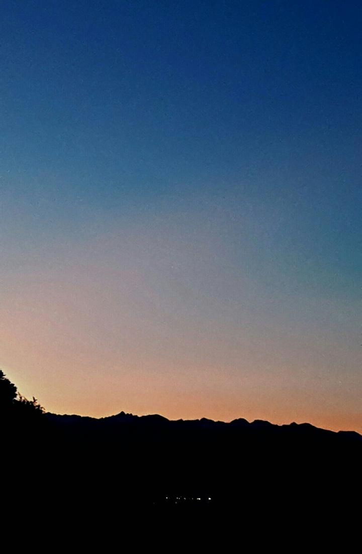 A Beautiful Sky In A Summer's Evening.