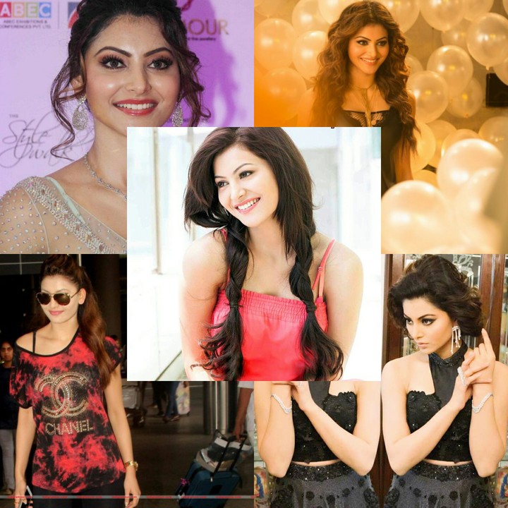collage of urvashi