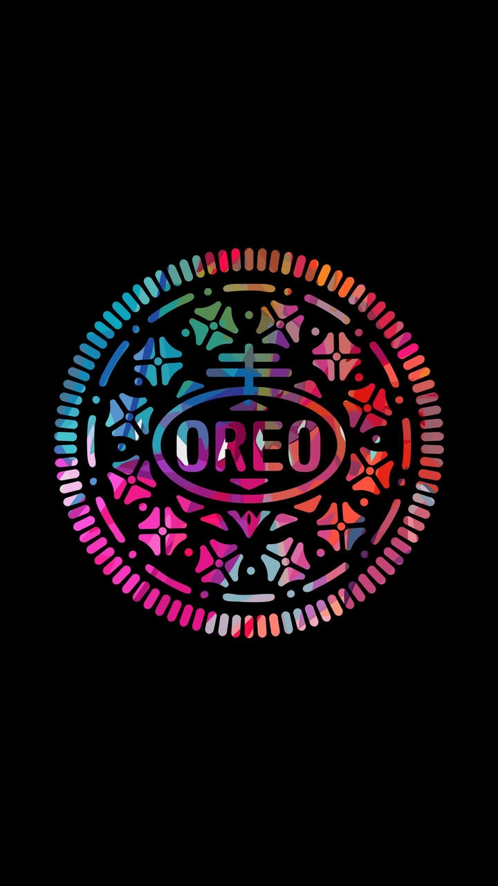 Multi colored Oreo