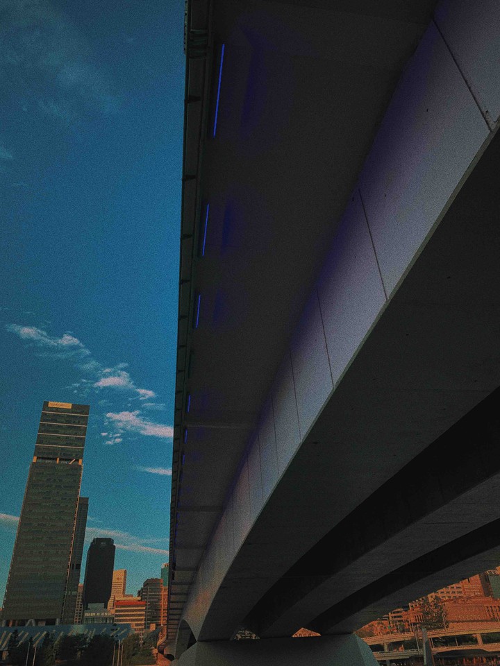 Across the sky
