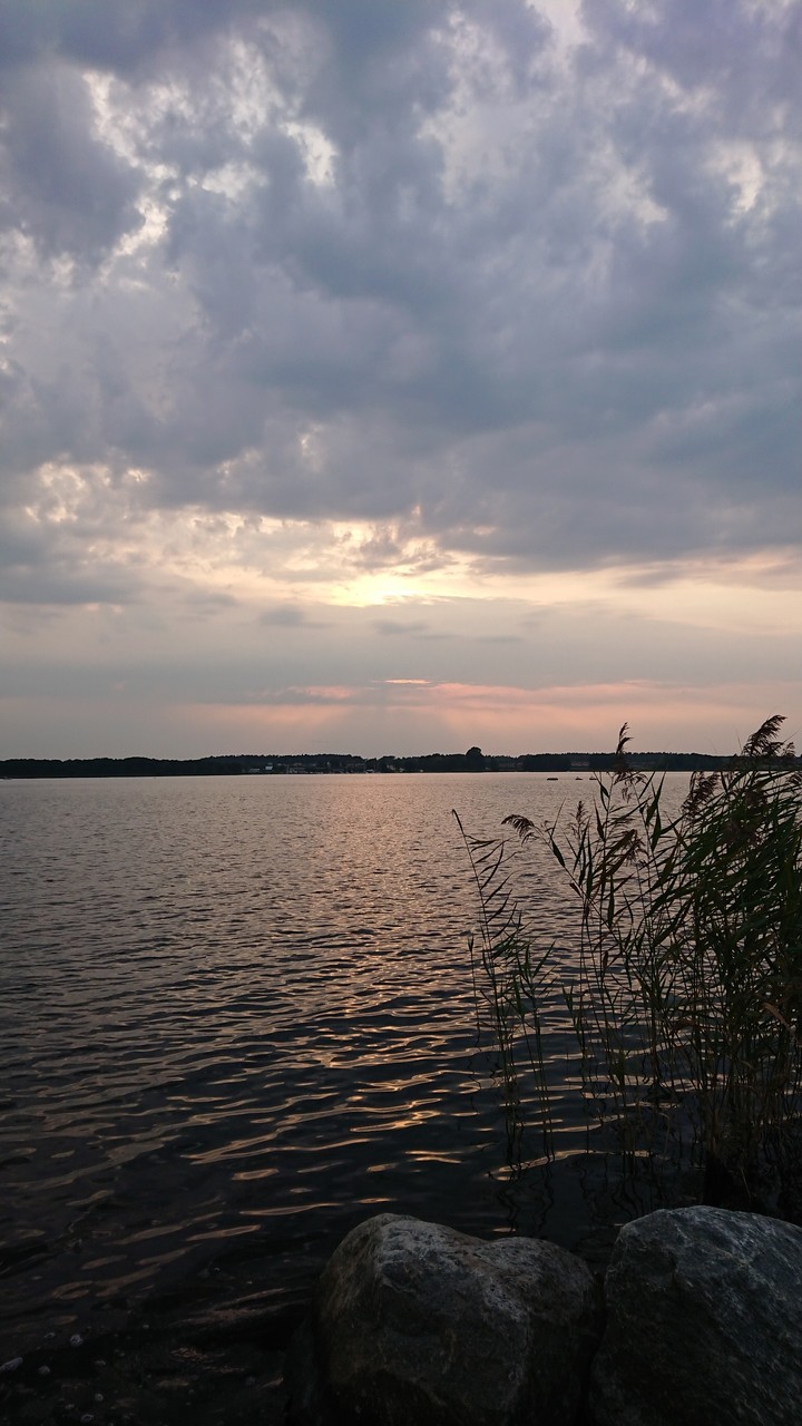 Sunset in Valjeviken Sweden