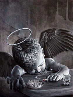 fallen little angel..✨❤️✨✨✨