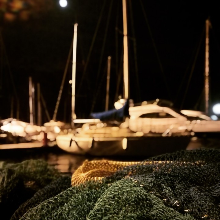 boats at night