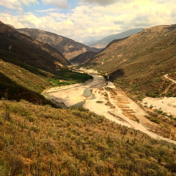 The Chicamocha canyon.