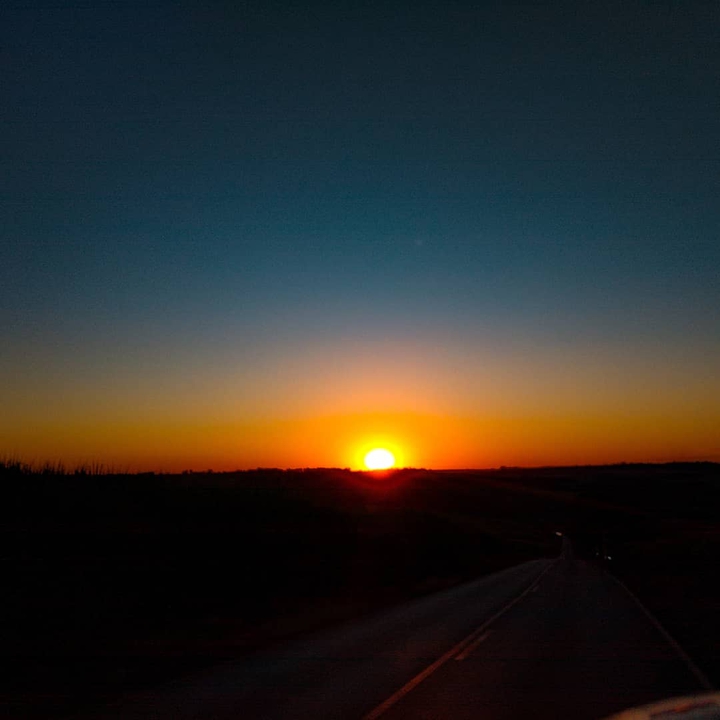 pôr do sol