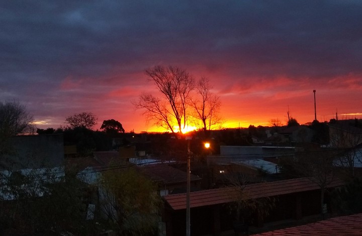 atardecer