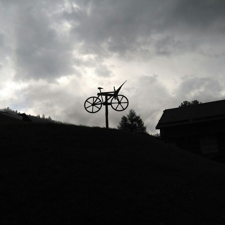 Dark bike