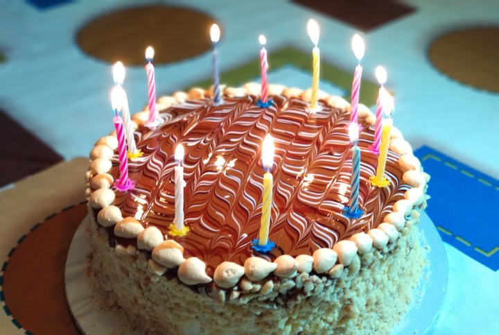 Happy birthday sweet cake