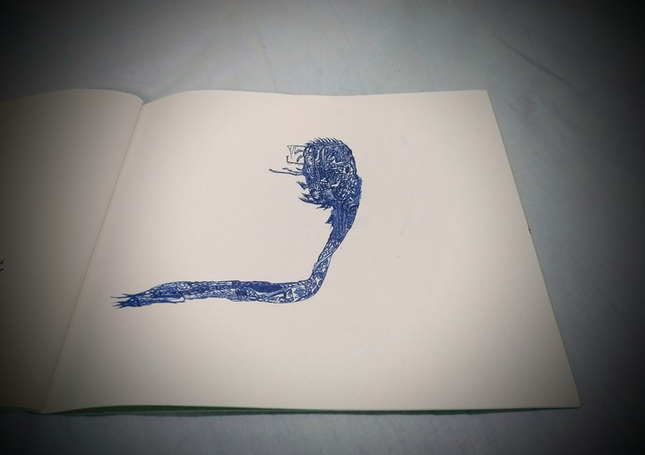 Alien parasite !! (artist-Akshay Singh)