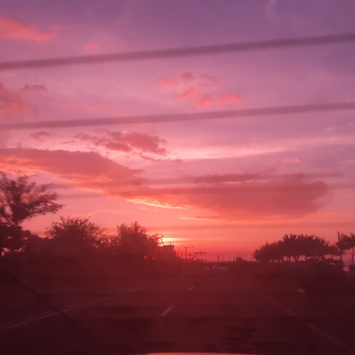 Red sunset