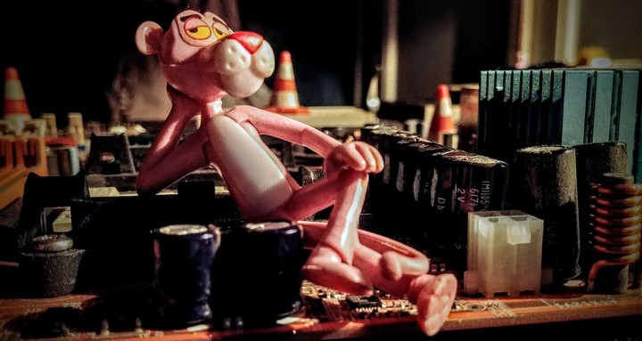 Cool PINK moment.