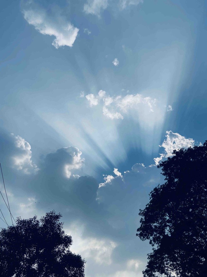 blue sky