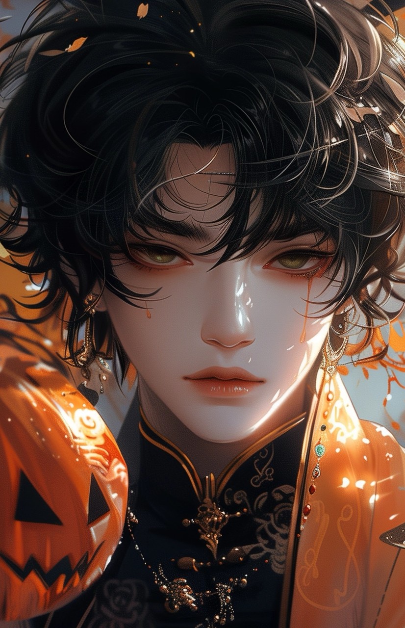 Anime cartoon character
