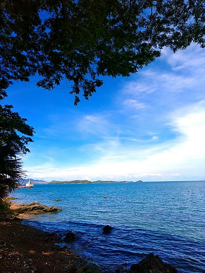 the sea