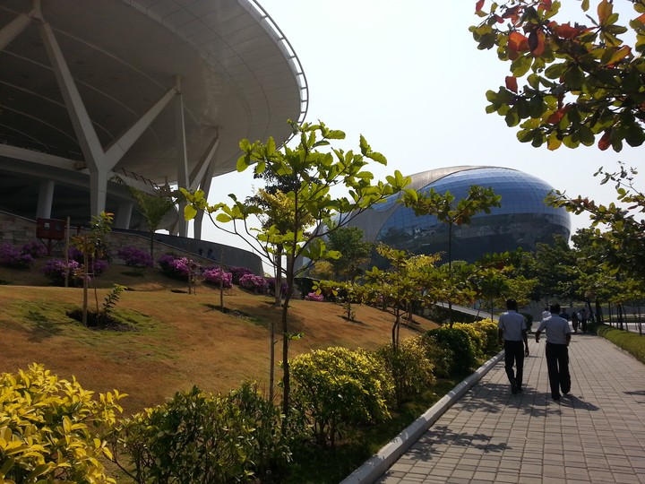 Giant IT company campus from India