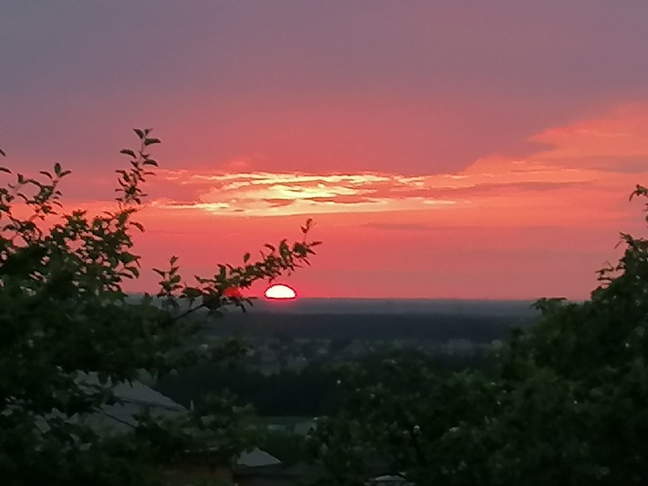 закат