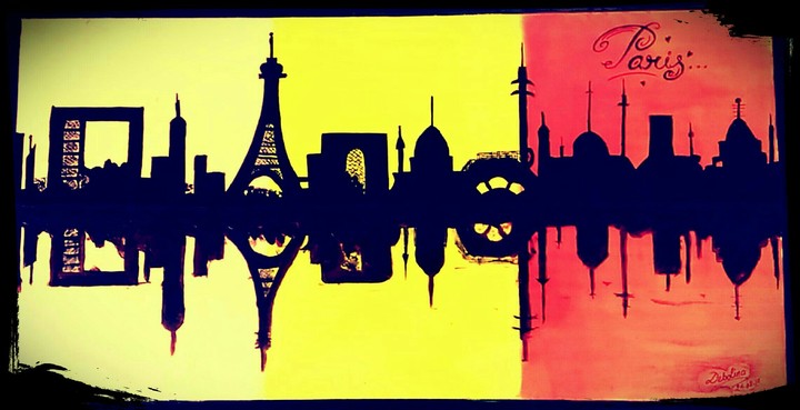 colorful paris
