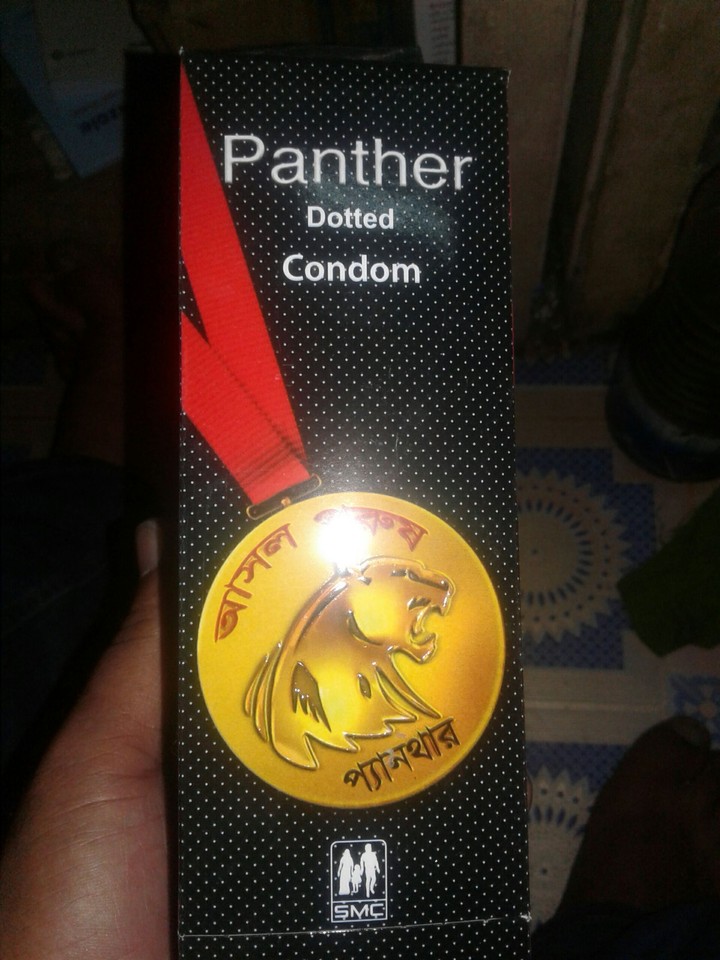 Panther Dotted Comdom...........