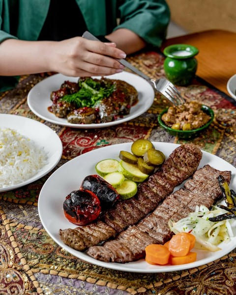 шпалери fruit, kebab