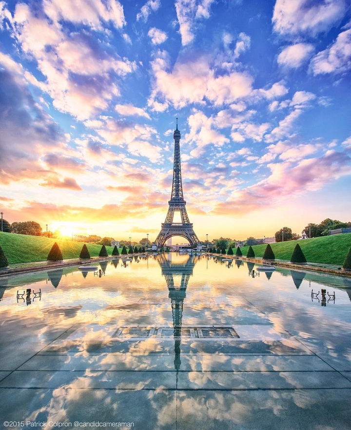 paris with the sunshine .