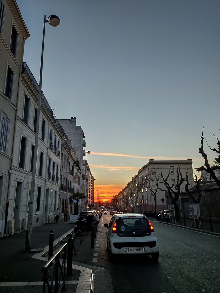 marseille sunset