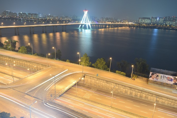 올림픽대교 야경