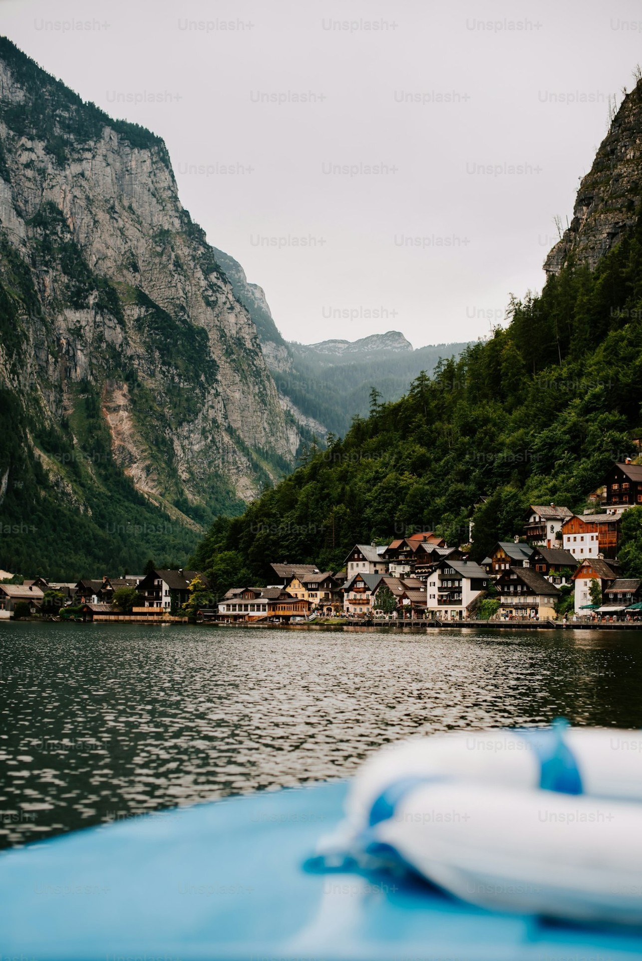 tapety boat, mountain