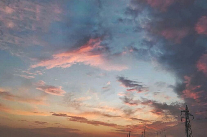 now the day bleeds, into nightfall...