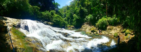 Just let go and fall like a waterfall