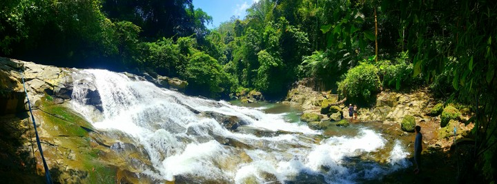 Just let go and fall like a waterfall