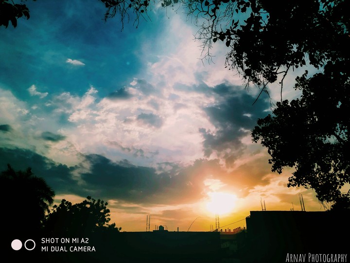 The sunset