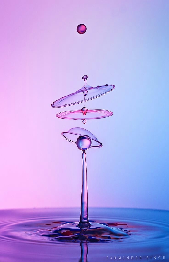 water drop art