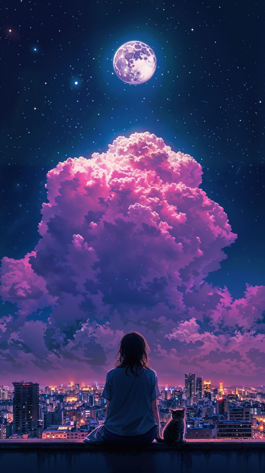 обои blue, dusk