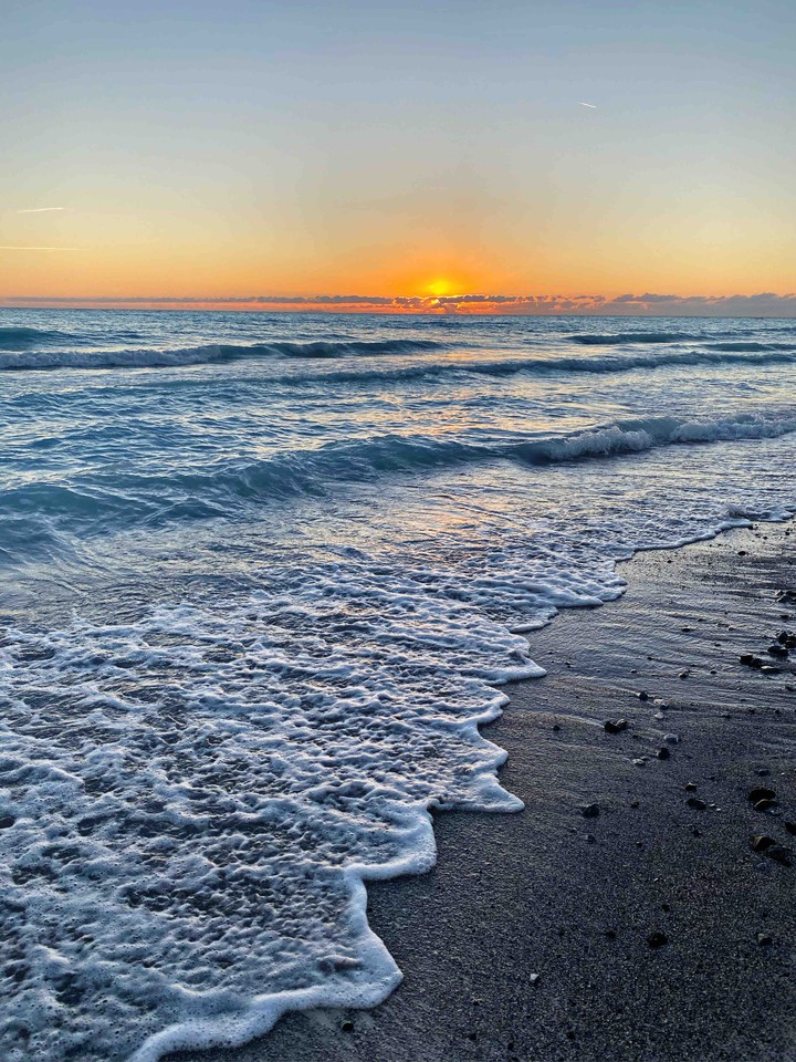 sunset in love