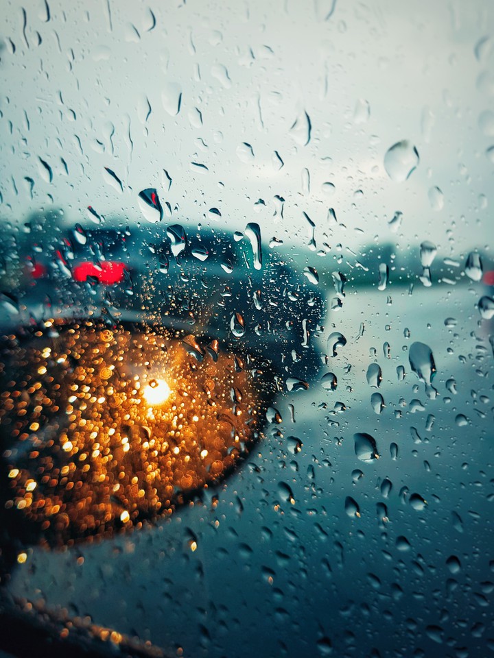Raining