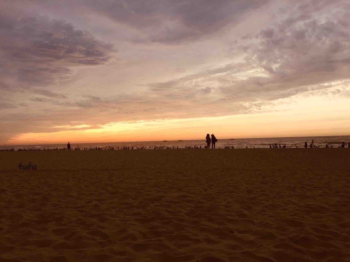 The sea's sky